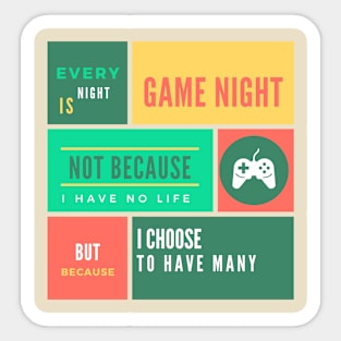 gaming Sticker